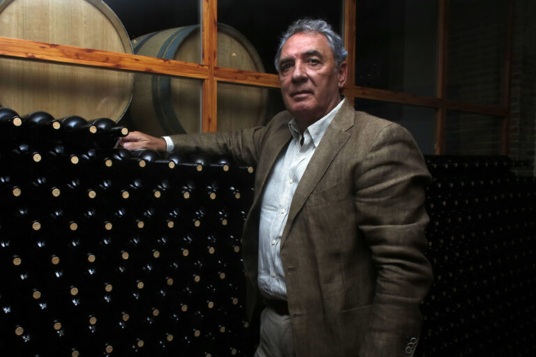 José María Losantos, propietario de la bodega Doña Felisa.