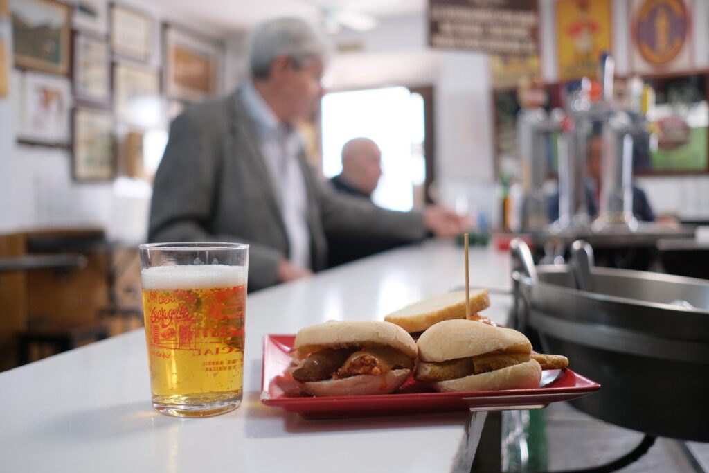 Las tapas tienen un precio de 1,20 euros