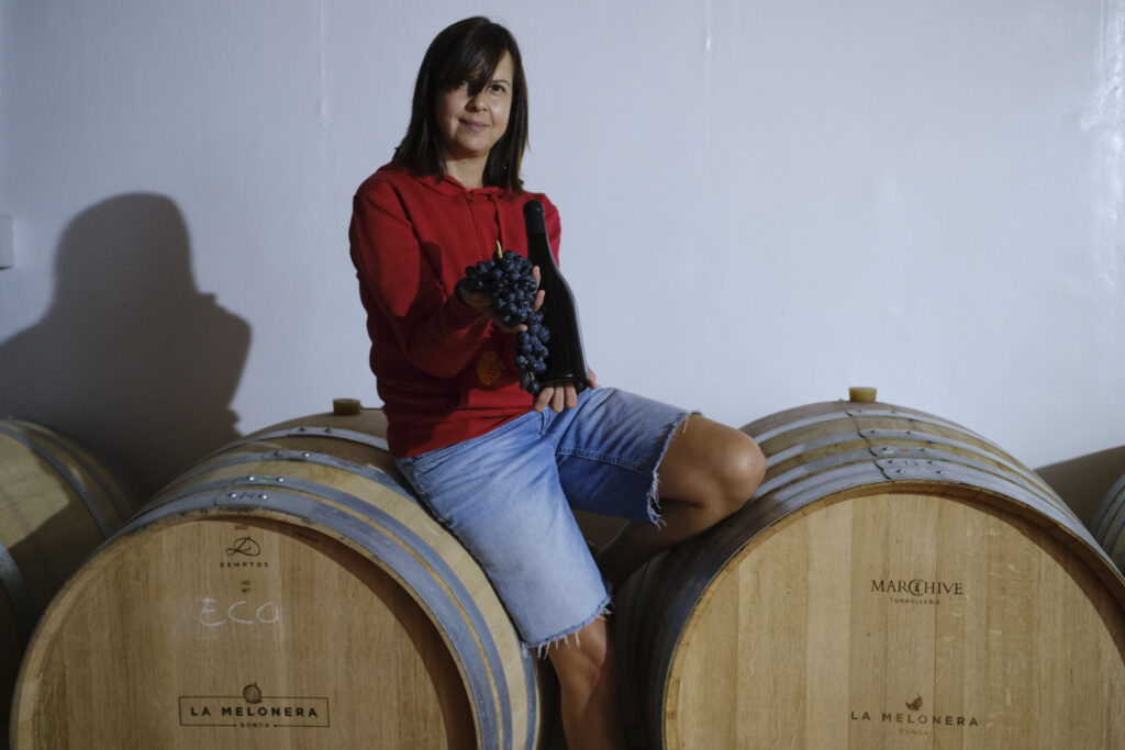 Ana de Castro, enóloga de bodega La Melonera