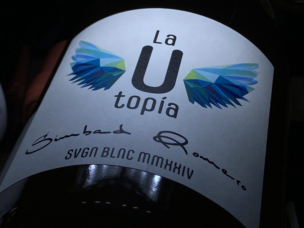 Una de las botellas de espumoso.