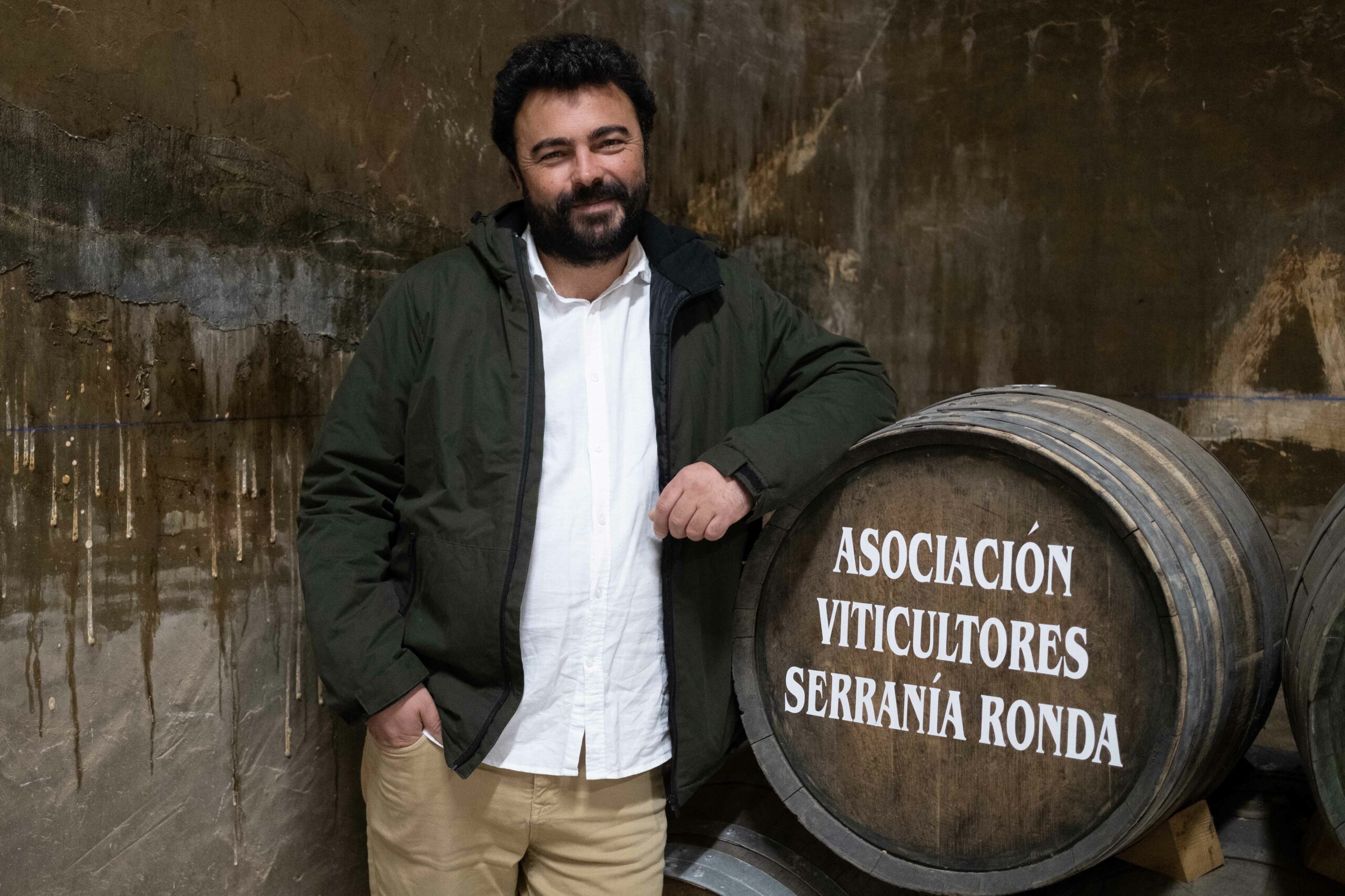 Manuel Carrizosa, presidente de la Asociación de Viticultores de la Serranía de Ronda.